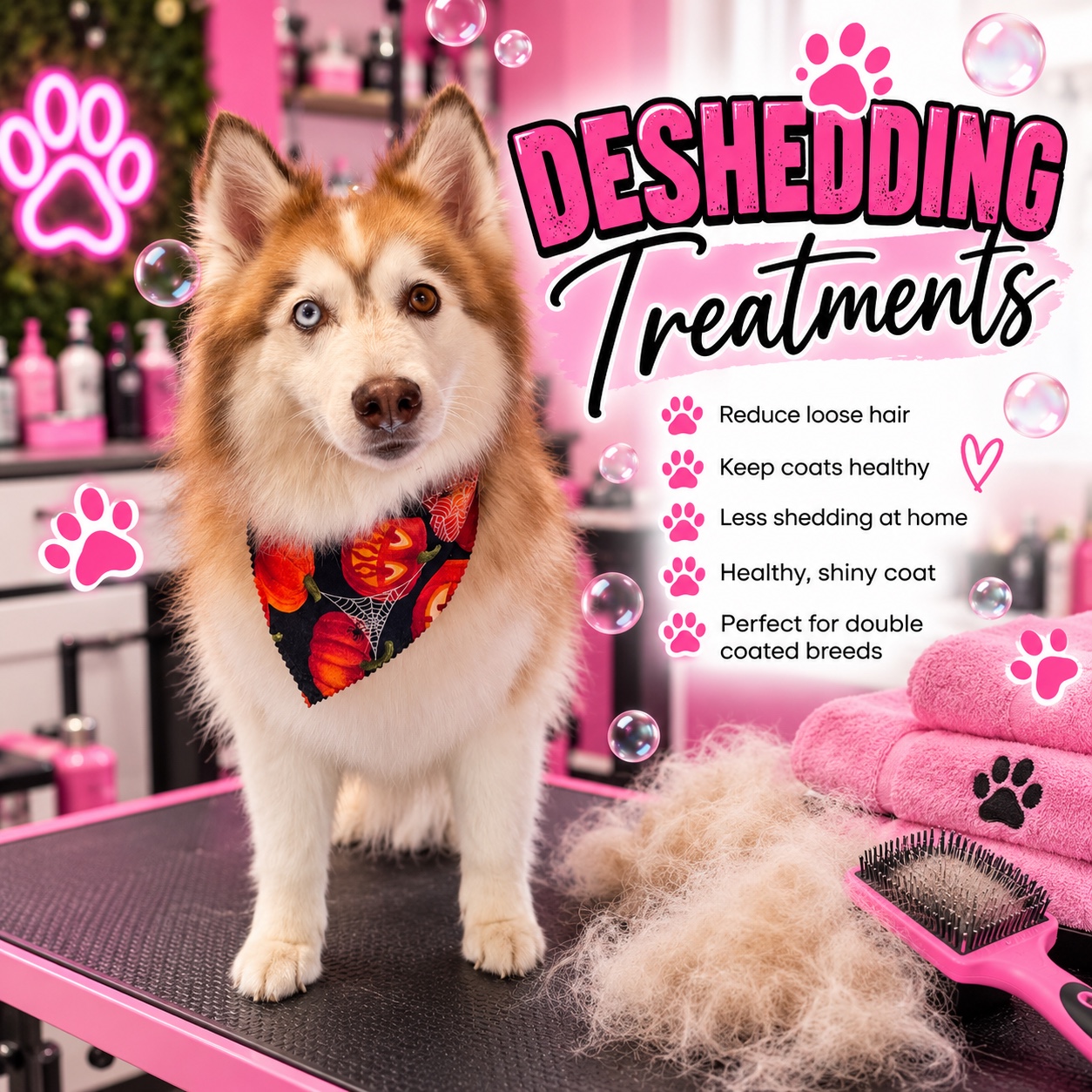 🐾 Deshedding Treatments